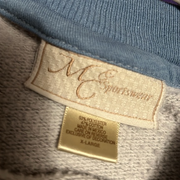 Mcc Sportswear Vintage Holiday Snowman Crewneck Sweater XL - Picture 5 of 6